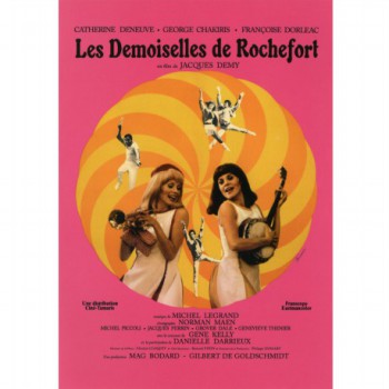 poster Les Demoiselles de Rochefort
