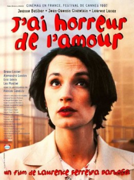 poster J'ai horreur de l'amour