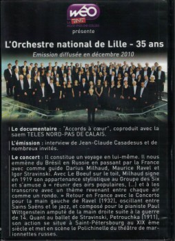 poster L'orchestre national de lille - 35ans