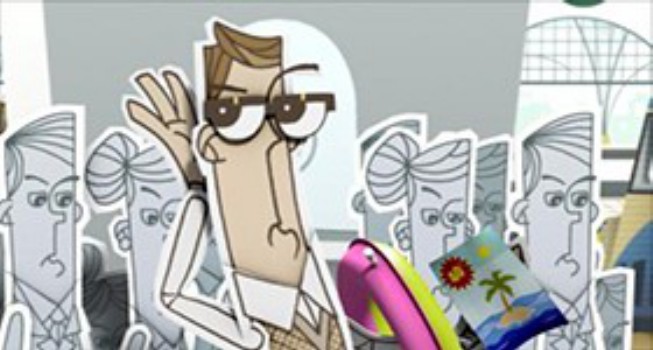 poster Monsieur Plume-coq