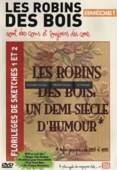 poster Les Robins des bois - sont des cons et toujours des cons - Florilèges de sketches 1 et 2