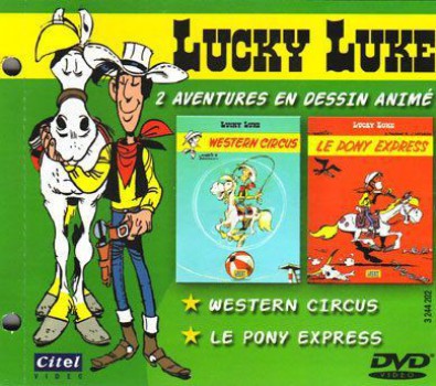 poster Lucky Luke - Western Circus ; Le Pony Express