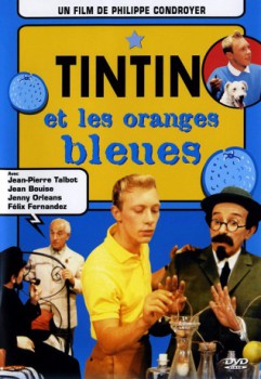 poster Tintin et les oranges bleues